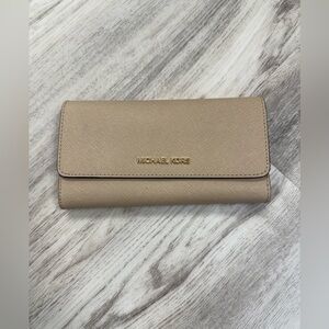 Michael Kors Tan Colored Wallet